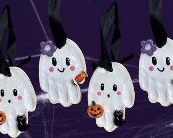 Ghost Handprint Making Class